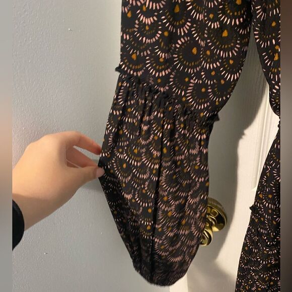 A.L.C Joana Tiered Side-Tie Maxi Dress - Picture 8 of 8